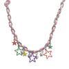 Bohemian Hand-woven Star Pendant Necklace Summer Beach Choker Necklaces Harajuku Trend Choker Aesthetic Jewelry Gift