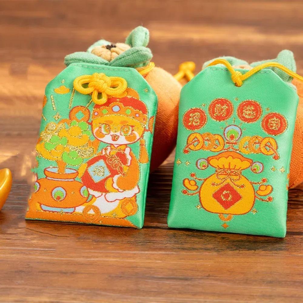 Snake Amulet Bag Cartoon Hanging Ornaments Good Fortune New Year Small Sachet  Gifts