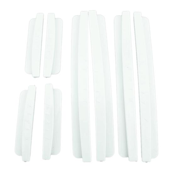 8ks Univerzální ochranný pásek krytu hran dveří pro auto nárazník