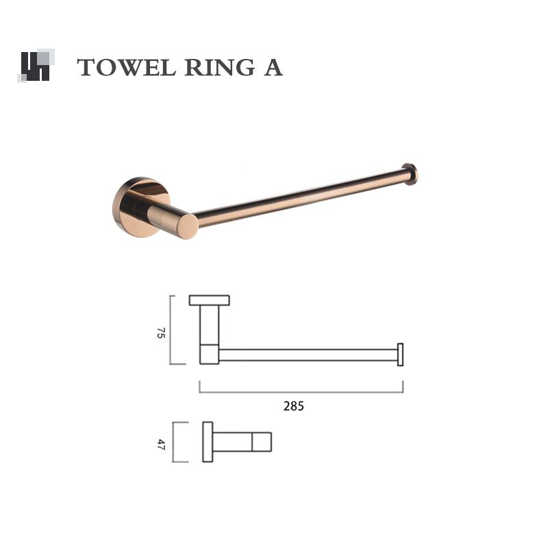 

Аксессуары для ванной комнаты Держатель для туалетной бумаги Полированный розово-золотой Вешалка для полотенец Крючки для настенного крепления из нержавеющей стали Комплекты аксессуаров для ванной