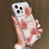 Card Slot Holder Silicone Wallet Pocket Case For Samsung A06 A16 A54 Xiaomi Redmi Note 12 13 14 Vivo V27E V27 Infinix Smart 7 Cover Clear Phone Bumper