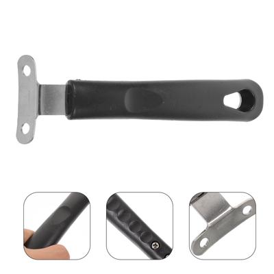 Abnehmbarer Topfgriff Ersatz-Kochgeschirrzubehör Küchenpfannen Verbrühschutz Camping Austauschbarer Halter aus Edelstahl Milch Miss