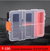 Durable Portable Plastic Compartment and Screw Storage Box for Electronic Components