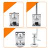 1 Pc Furniture Leveling Feet Heavy Duty Height Adjuster Adjustable Screws Foot Pad Height Enhancement Support For Cabinet Table