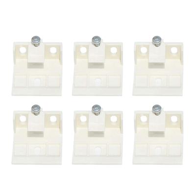 6Pieces Blind Clip Replacement Parts Accessory With Standard Pull Cord Shade for Home and Office Supplies Daily Use