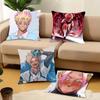 BLUE LOCK Shidou Ryuusei Pillow Case Plush Fabric Soft Pillowcase Double Sided Print Cushion Cover Household Gifts