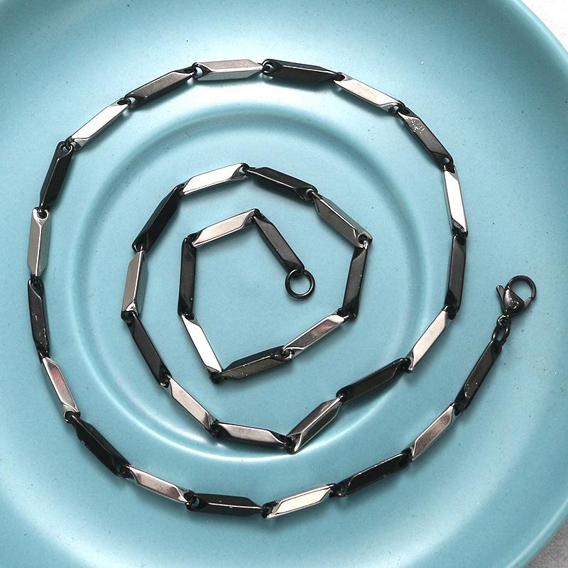 2024 Korean Style Unisex Stainless Steel Pendant Necklace - Trendy & Personalized