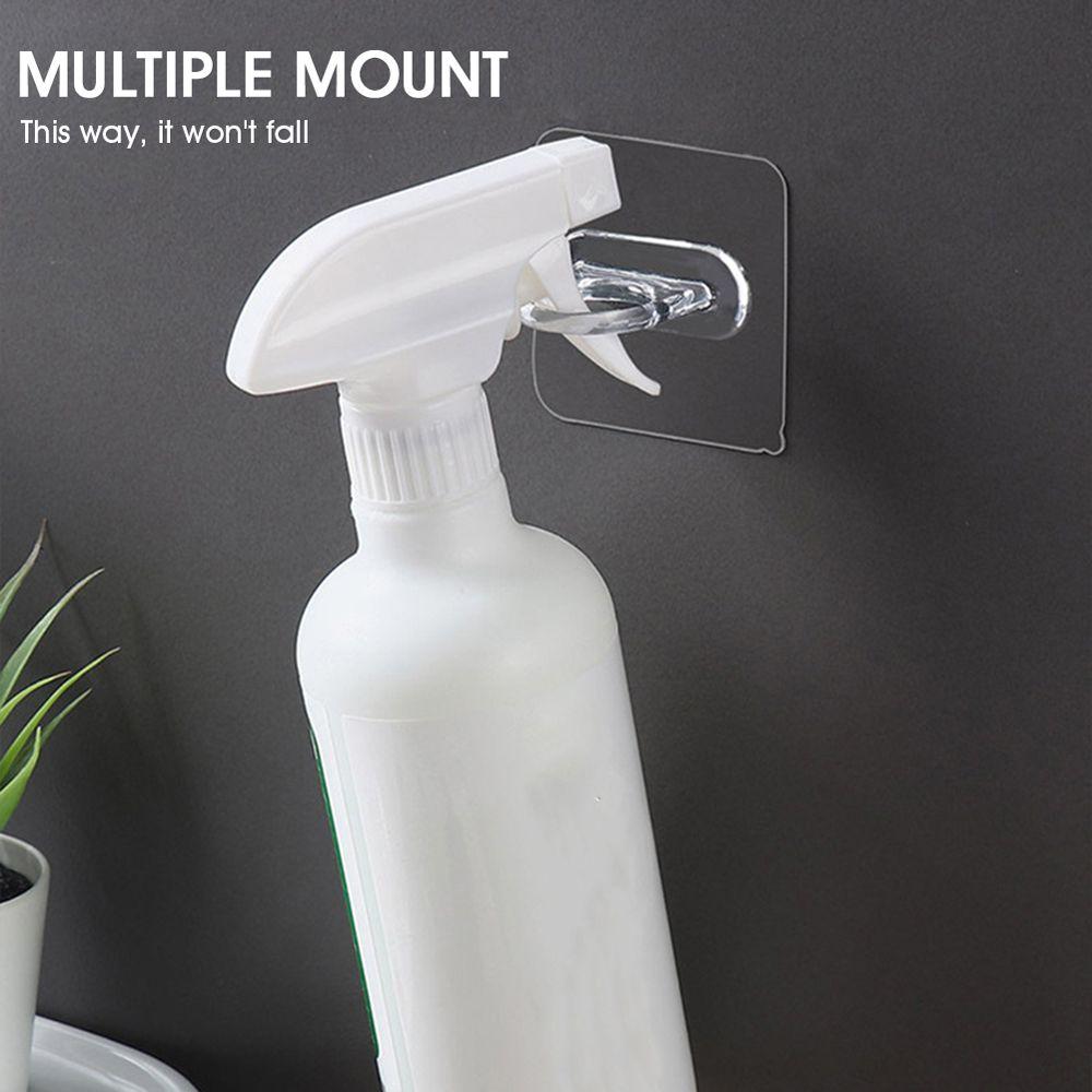 Accessories Wall Mounted Storage Hook Shampoo Bottle Shelf Liquid Soap Holder Shower Gel Organizer