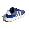 Adidas Originals Flb Runner Retro Spliced Casual Fabric Suede Non-Slip Breathable Low-Top Marathon Running Shoes Women Sneaker Blue White DB2117