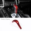 Fit For Porsche Cayenne 2011-2017 Real Carbon Fiber Car Center Console Gear Shift Knob Cover Decoration Car Accessories