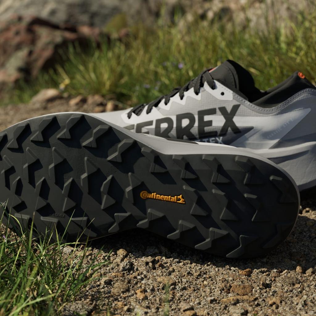 adidas TERREX AGRAVIC GTX 2 TRAIL RUNNING HQ5090 Men's Terrex Sports Shoes Grey Three / Core Black / Semi Impact Orange
