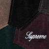 Supreme Patchwork Velour Short Dark Navy