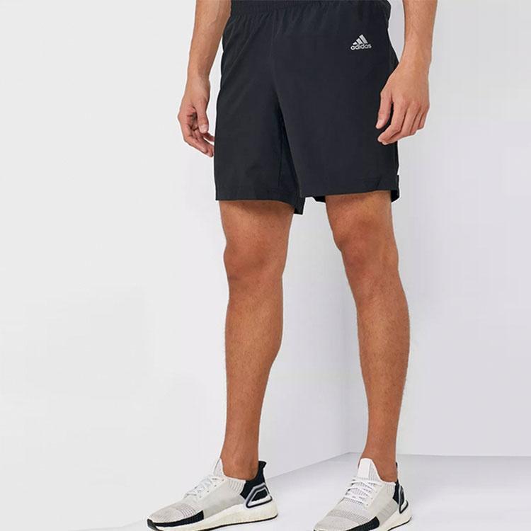 adidas Shorts Running Training Sports Pants Men Black Men's DX9701