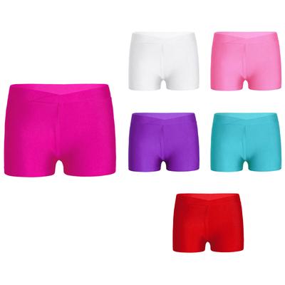 Kids Girls Sports Shorts Yoga Athletics Dancing Shorts Fitness Hot Pants Workout