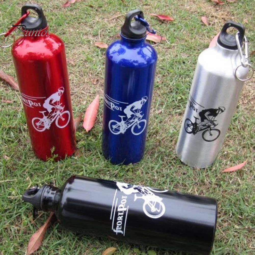 Puntos Outdoor 750ml Portable Sports Cycling Camping Aluminium Alloy Water Bottle Cup