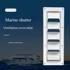 Universal Boat Ventilation System Cover Watertight Construction Ventilation Louver Case Plastic Vent Cover for Boats