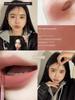 Olive Skin Tone Brightens! Akf Lip Mud M28 Smoked Taro Mud Low-Saturation Gray-Purple Grape Pink Lip Gloss Lipstick for Yellow Skin Tones