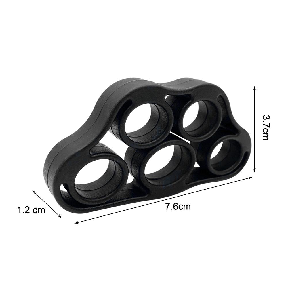 20-80LB Silicone Gripper Ring Adjustable Hand Gripping Ring Antiskid Round Wrist Gripper Carpal Expander Muscle Workout Gear