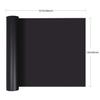 YRYM HT Cutting DIY Sticker Matte Black Waterproof and Weatherproof Cutting Sheet for Indoor and Outdoor Roller Sheet, Sheet, (Solid Color), 30300cm,