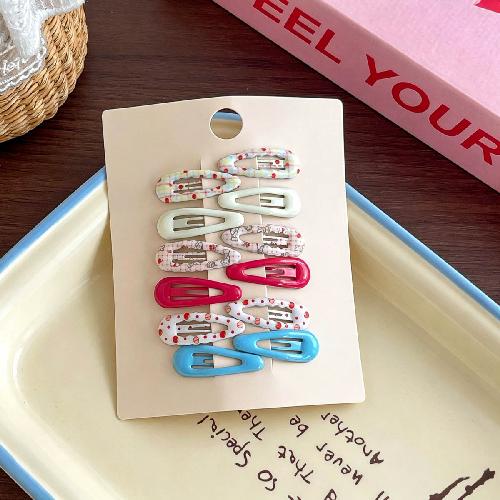 Children's Hair Clips Small Water Drop BB Clip Hairpin Barrettes Bangs Side Clip Kids Headwear Baby Girl Hair Accessories