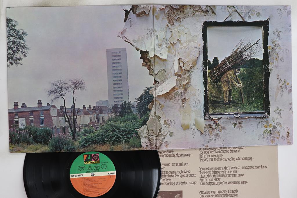 LP Record LED ZEPPELIN - Led Zeppelin IV SD19129 ATLANTIC 1977 US Rock Used