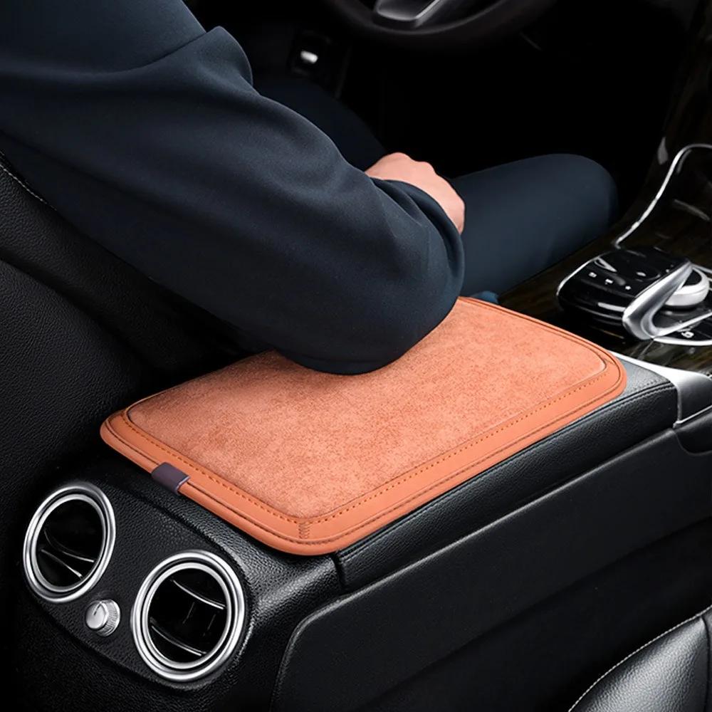 Autoaufkleber Für Alfa Romeo Auto Mittelarmlehne Polsterbox Schutzpolster Rutschfest Für Alfa Romeo Giulia Stelvio Giulietta 156