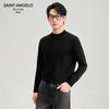 Baoxiniao Men's Half-High Collar Wool Sweater
