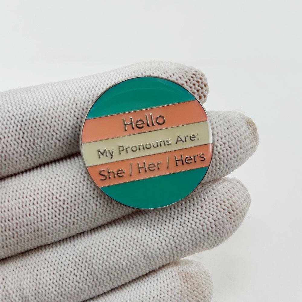 Creative English Letter Badge: My Synonym Brooch Classic Enamel Pin for Hats & Backpacks