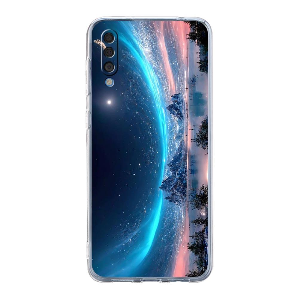 

Чехол для телефона Samsung A56 A36 A26 A16 A14 A12 A22 A32 5G A34 A42 A52 A54 A50 A70 A40 A20E A04S A06 Обложка Луна Галактика Вселенная Samsung A20E