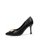 zapatos de mujer sapatos femininas women cute light weight beige slip on stiletto heel shoes lady sexy party comfort pumps ga19