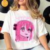 Japanese Anime Cos BOCCHI THE ROCK Hitori Gotoh Ljichi Nijika Casual Short TShirt Tee Women