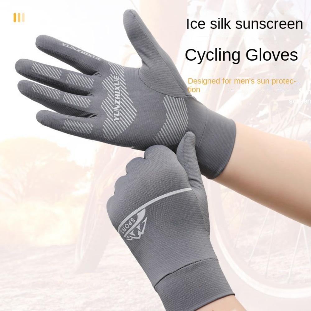 Highly Elastic Sunscreen Gloves Anti-UV Riding Driving Gloves New Driving Mittens Surf