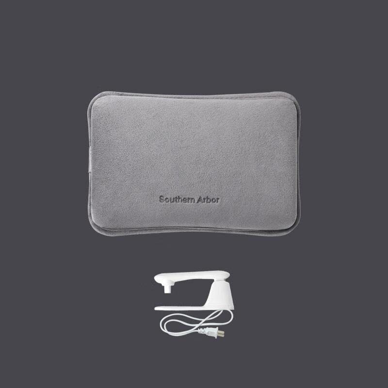 

Jun XVII DH Rechargeable Plush Hot Water Bag Integrated Double Hand Insert