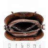 Oily Wax Leather Handbag Niche High-end Commuter Shoulderbag Female Large-capacity Messenger Bag