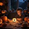 USB Rechargeable LED Night Light Silicone Atmosphere Table Lamp Ghost Cute Bedside Lamp  Halloween