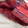 Chinese New Year Girls' Quilted Tang Suit Vest & Cheongsam Dress Set for Siblings