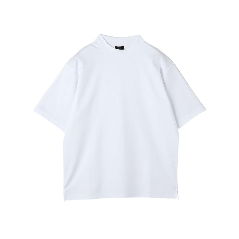 

[United Arrows green label Relaxing] organic punch mock neck T-shirt 32171755721 0150 WHITE(01) M