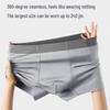 2026 Herren Antibakterielle Modal Boxershorts – Bequem, Atmungsaktiv, Große Größen, Vier-Ecken-Design.