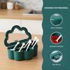 6 Grids Seasoning Box And Container With Clear Lid And Scoops Seasoning Storage Container For Salt Sugar Cruet