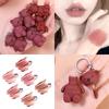 Matte Lipglaze Waterproof Cute Bear Lipglosses Silky Smooth Liquid Lipstick Makeup