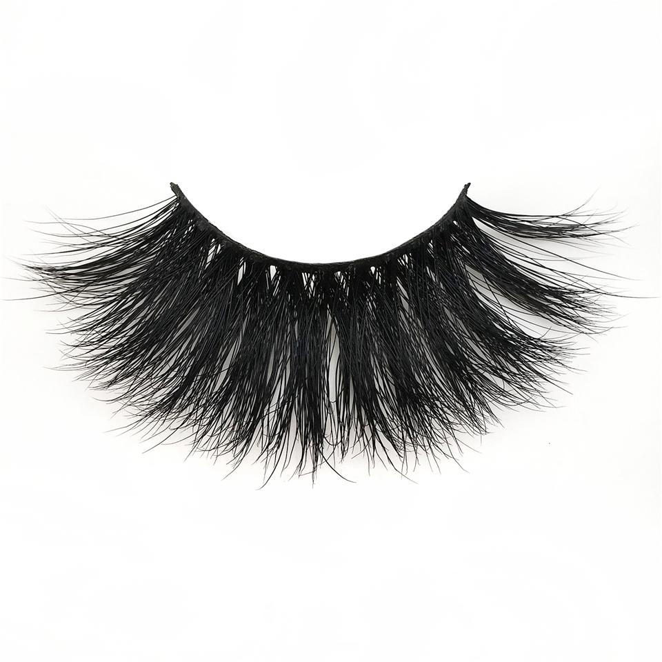 ROTE SIRENE Nerz-Wimpern Handgefertigt 25mm Wimpern Großhandel 100% Nerzhaar 3D-Wimpern Make-up-Werkzeug Lange künstliche Wimpern 36A