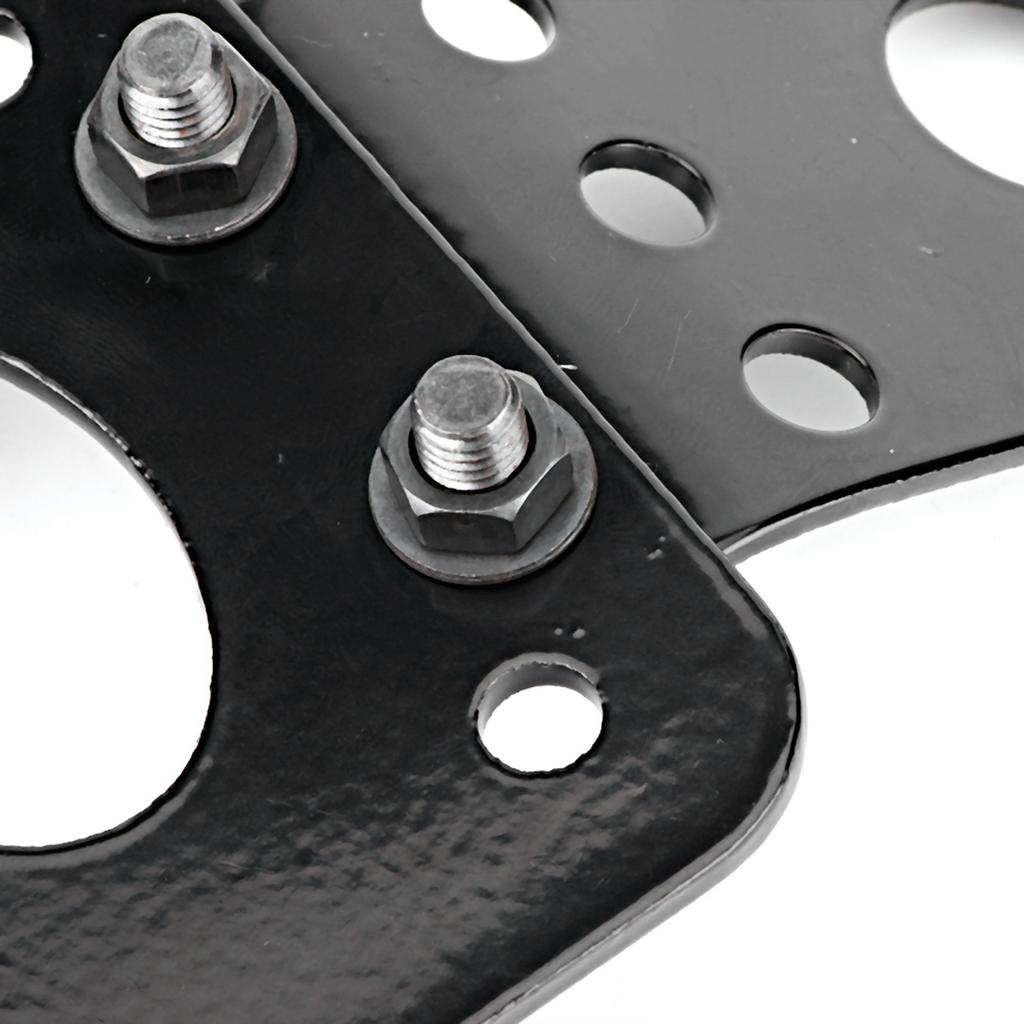 Retro Motorcycle License Plate Frame Holder Bracket Modification Parts