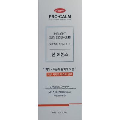Hanmi Pharmaceutical Procalm Melite Sun Essence, 40ml, 2 Units
