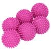 12Pcs Washing Ball Reusable Laundry Cleaning Balls Tool Household Supplies Rose Red