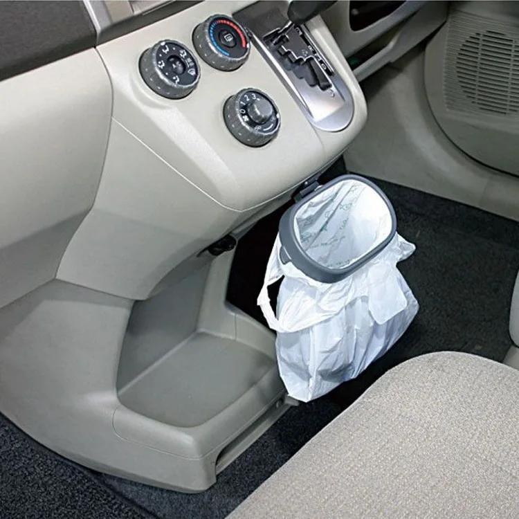 Car Trash Can Hanging Frame Storage Bin Storage Box Car Trash Box Auto Interior Supplies Trash Bag Universal