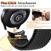 Braided solo loop Band For Samsung Galaxy Watch 6 4 classic/5 pro 47mm 44mm 40mm Magnetic No Gaps bracelet Galaxy watch4 7 strap
