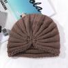 New Fashion India Hat Autumn Winter Crochet Turban Head Wraps Knitted Hat Cap Headdress