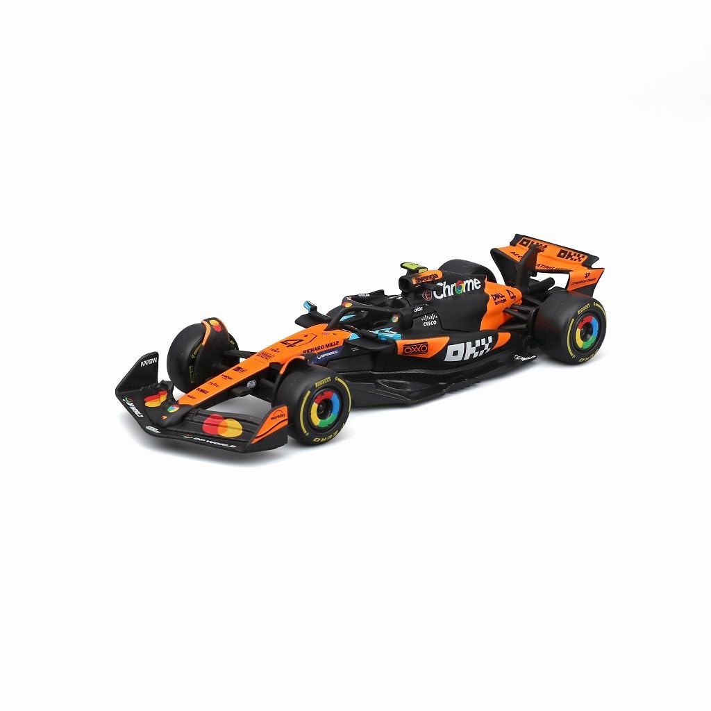 Kyosho BURAGO McLaren F1 Team MCL39 2025 Australian GP Norris Window Box Finished Model BUR38248N 1/43 No.4 L.