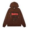 Unisex Oversized Hooded Sweatshirt With Foil Print Streetwear Casual Pullover Men Women Winter
