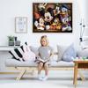 40x50cm 5D Kreslený Diamantový Obraz Postavičky Mickey Mouse Obrázek Domácí Dekorace